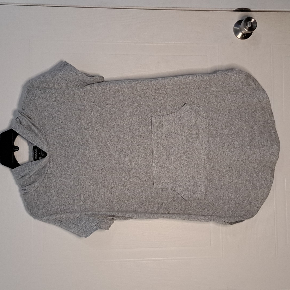 Rouge Collection Hoodie Tunic Top Size 1X